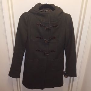 United Colors of Benetton | Olive Wool Coat